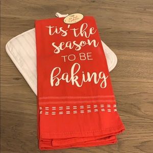 Pot Holder and Dish Towel